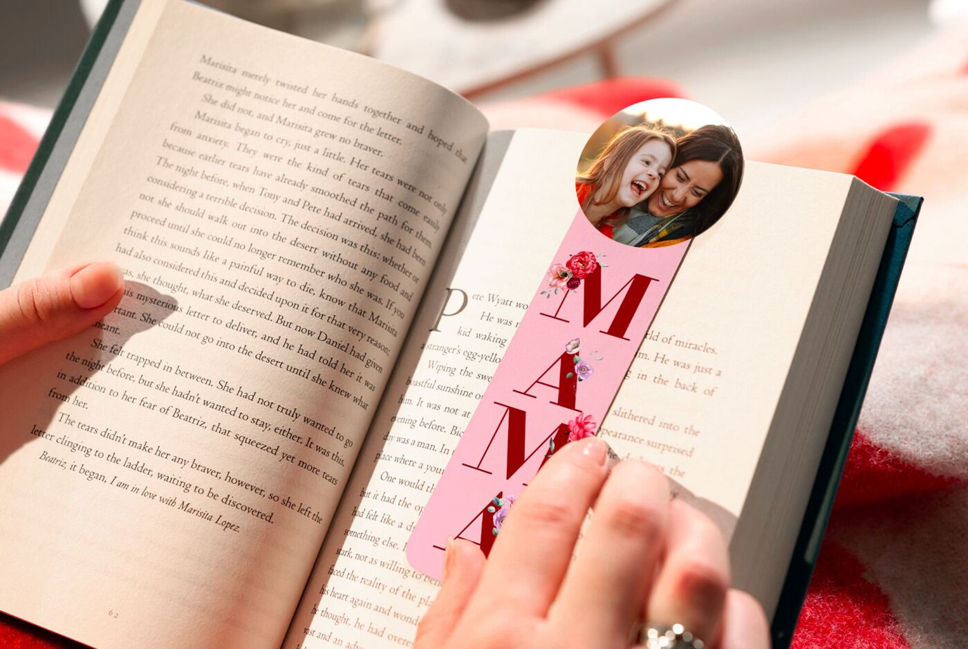 Marcapáginas personalizado "Mama"